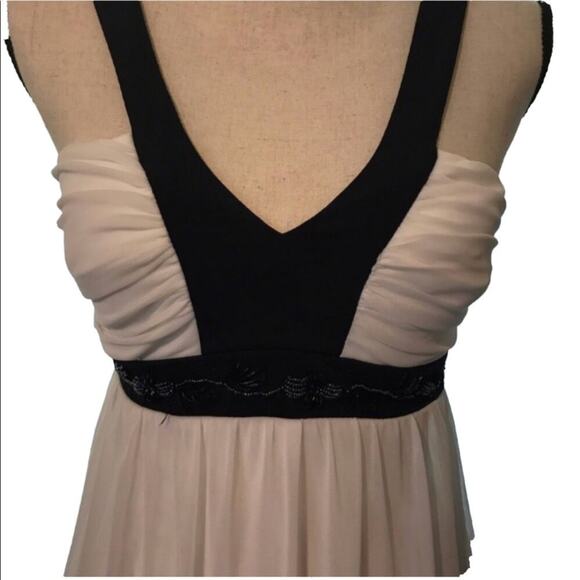 City Triangles Cocktail Dress Formal Prom Black & White Womens Size Medium Lined - Picture 3 of 4